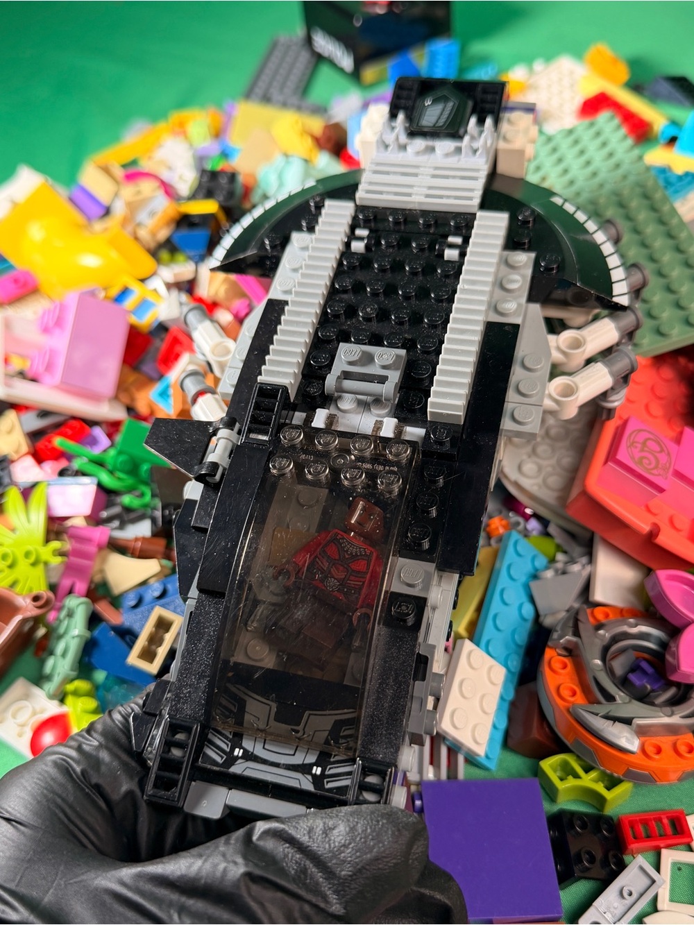 4lb Lego Bulk Lot: Assorted Bricks, Mini-figures used 4 Figure - Picture 11 of 15